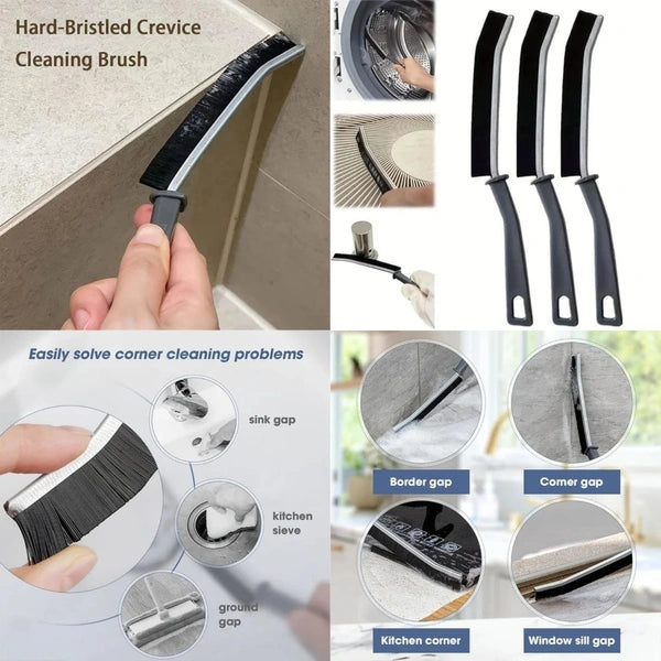 Hard Bristle Recess Crevice Cleaning Brush