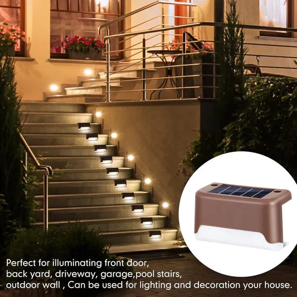 Solar Deck Lights Outdoor ( pack of 8 )